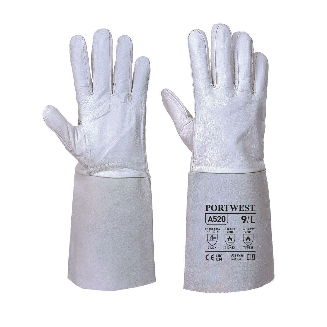 Gant soudure Tig premium (Pack de 12pcs) Portwest A520 Gant soudure Tig premium (Pack de 12pcs) Portwest A520