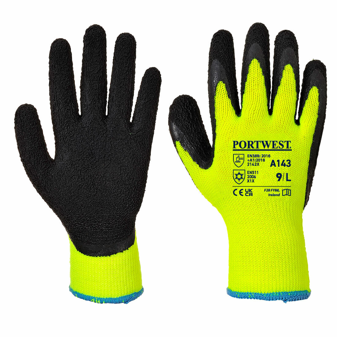 Gant thermique Soft Grip (Pack 12pcs) Portwest A143 Gant thermique Soft Grip (Pack 12pcs) Portwest A143