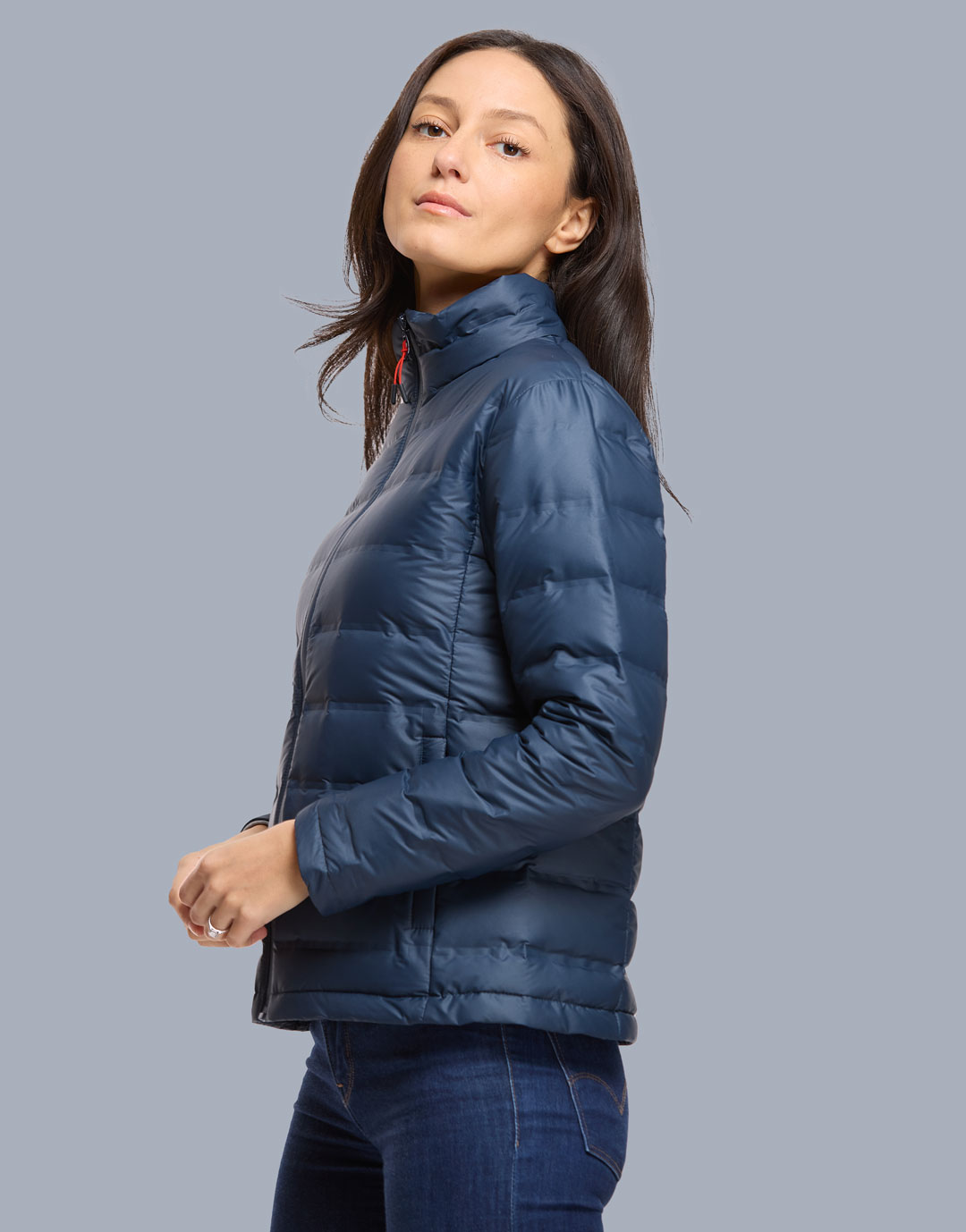 Doudoune femme mate en duvet Genova Doudoune femme mate en duvet Genova – vue 5