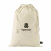 Gift Pouch Naturel GRS Recycled Cotton (150 g/m²) L