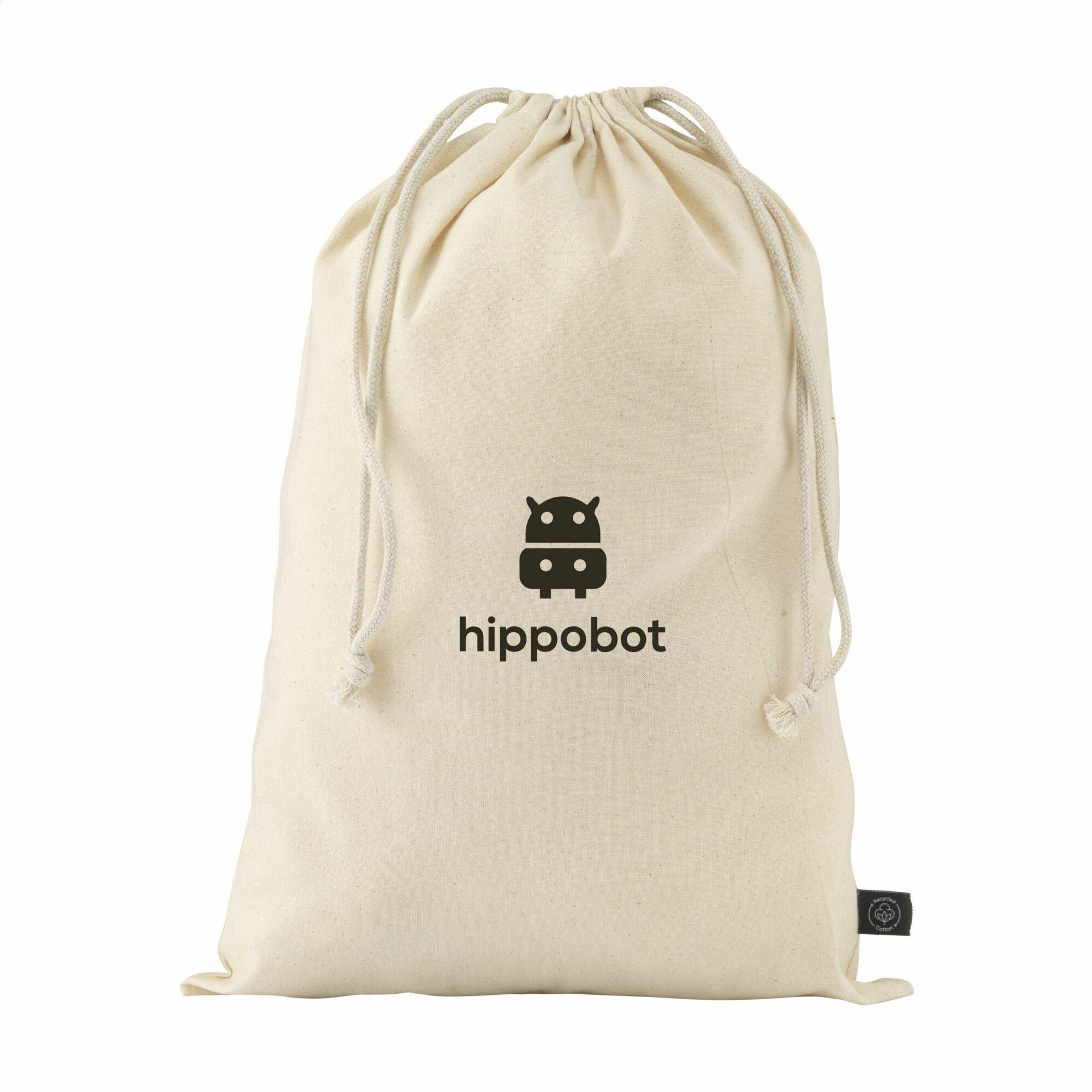Gift Pouch Naturel GRS Recycled Cotton (150 g/m²) L Gift Pouch Naturel GRS Recycled Cotton (150 g/m²) L