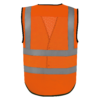 Gilet boutonné haute visibilité Éco Superior Yoko YHVW860