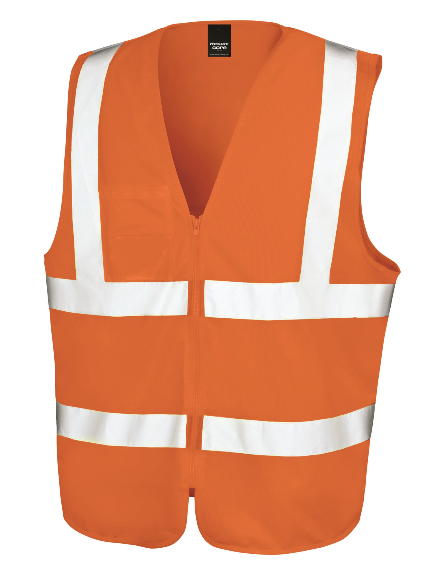 Gilet de sécurité zippé Result R202X Gilet de sécurité zippé Result R202X