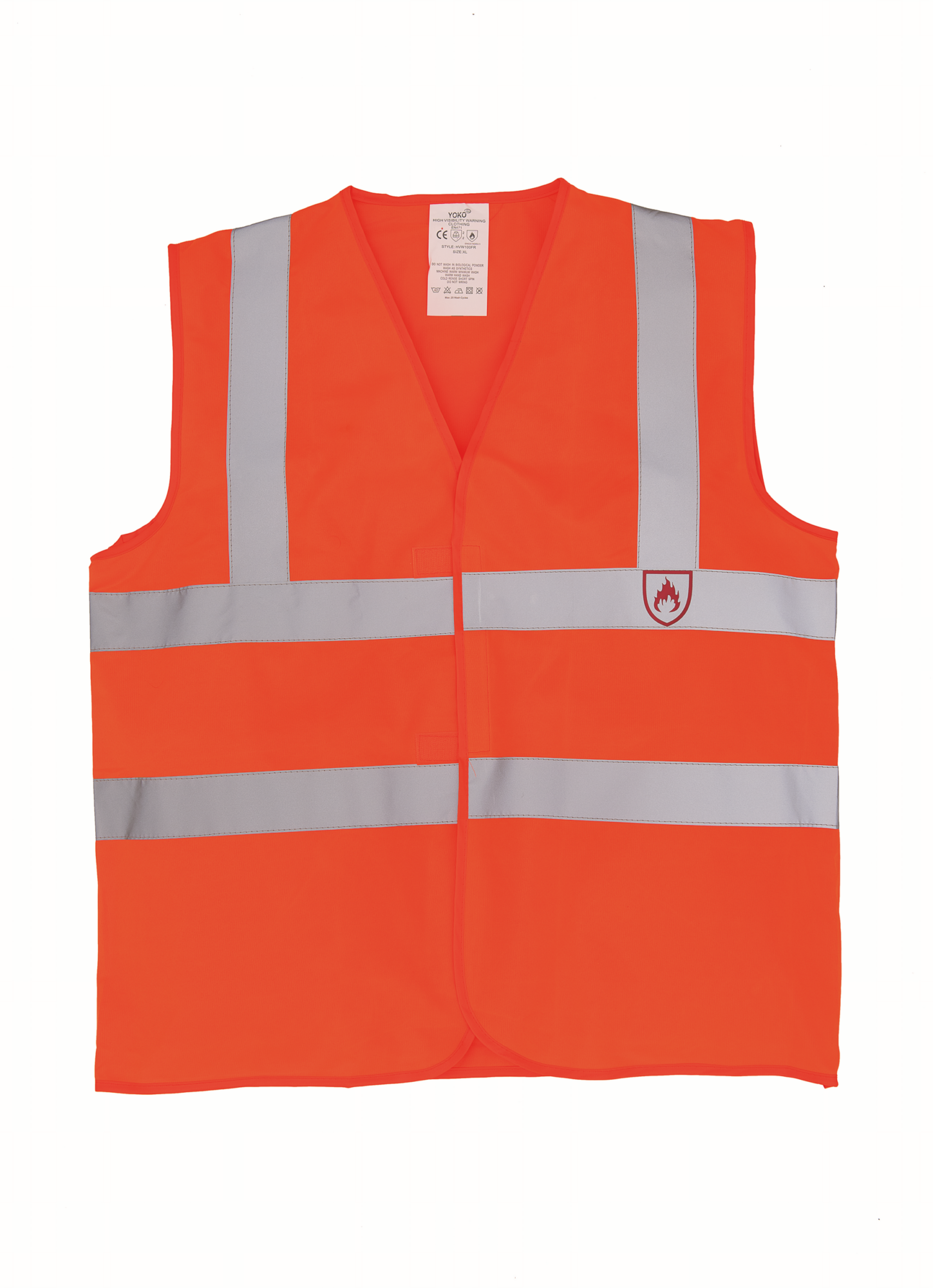 Gilet haute visibilité & LSF (chaleur et flamme) Yoko YHVW100FR Gilet haute visibilité & LSF (chaleur et flamme) Yoko YHVW100FR