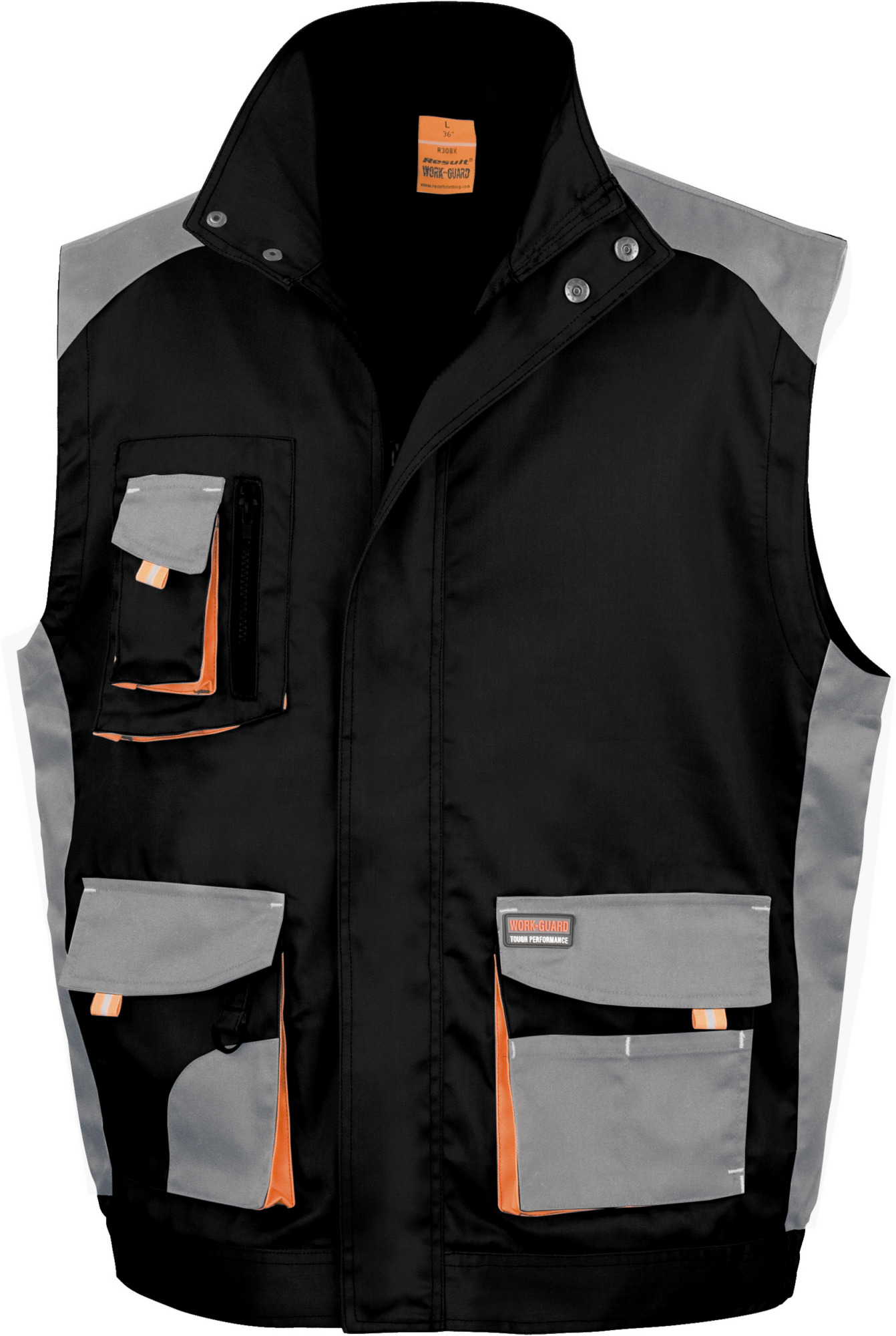 Gilet multipoches Lite Result R317X Gilet multipoches Lite Result R317X