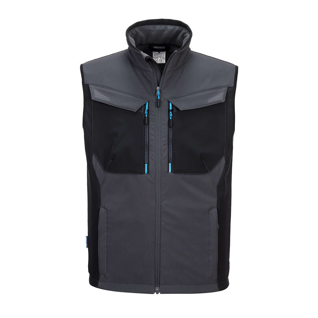 GILET SOFTSHELL WX3 Cuir Bovin suédé Portwest T751 GILET SOFTSHELL WX3 Cuir Bovin suédé Portwest T751