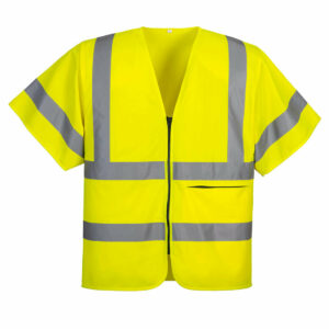 GILET ZIPPÉ À DEMI-MANCHES 100% Coton 260 gr/m² Portwest C372