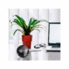 Globe Terrestre Noir Rotatif 360°
