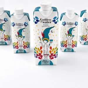 Goddess of Water, eau en carton