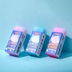 Gomme Planète Fluo Space Stars