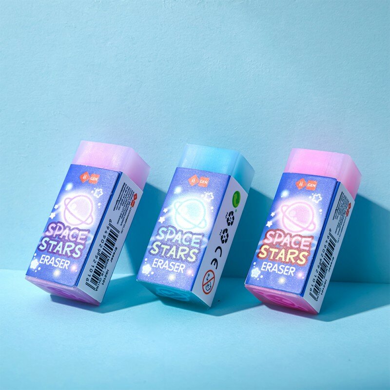 Gomme Planète Fluo Space Stars Gomme Planète Fluo Space Stars