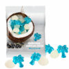 Gommes de fruits aux palmiers bleus et coco