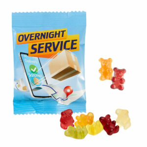 Gommes de fruits oursons premium - production en 24 h