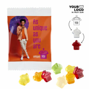 Gommes de fruits PERSONNALISÉES (réf. 110710300)