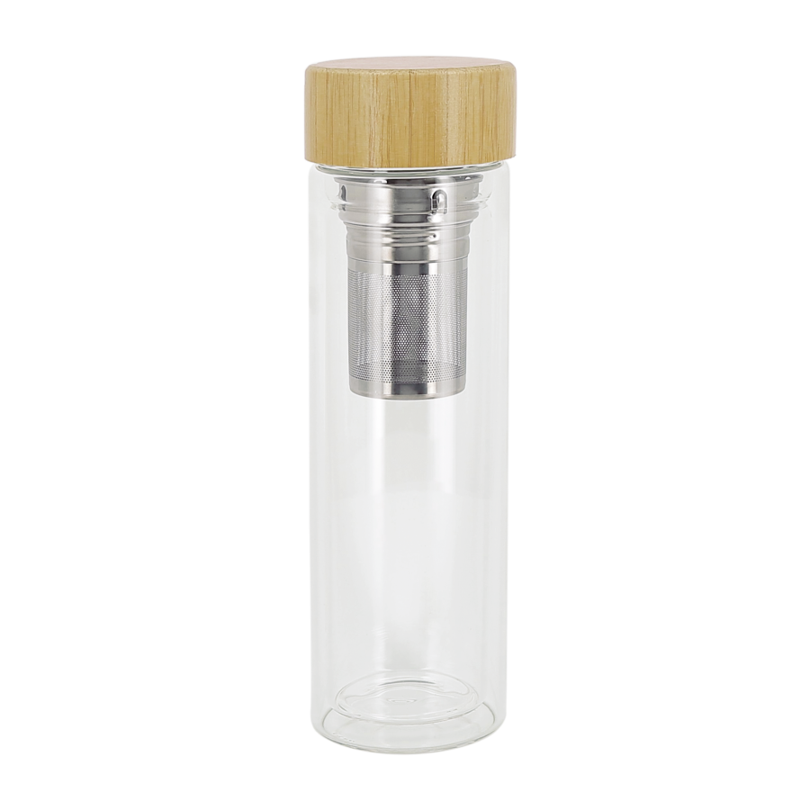 Gourde en verre infuseur 450ml Gourde en verre infuseur 450ml