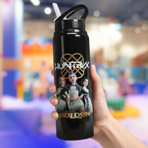 Gourde Flip Top Golden KPop Demon Hunters Huntrix 750 ml