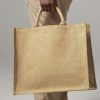 Grand sac shopping en toile de jute Westford Mill Jumbo Shopper