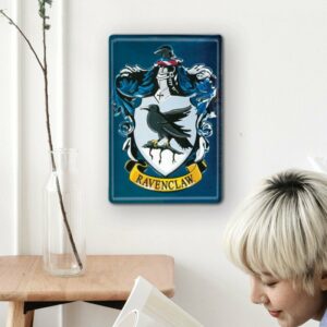 Grande Plaque Métallique 3D Harry Potter - Serdaigle