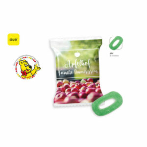 HARIBO Anneau pomme en sachet promo, 1 pièce