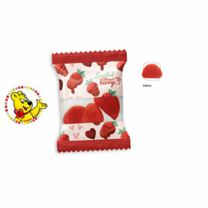HARIBO Fraises Tagada en sachet promo, 3 pièces