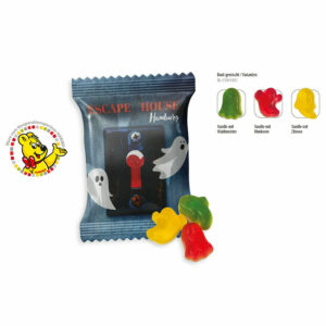 HARIBO Joyeux Fantômes en sachet promo, 3 pièces