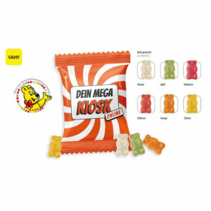 HARIBO Oursons d'Or acidulés en sachet promo, 10 g