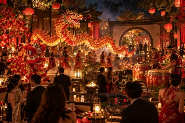Soirée Shambhala : danse du dragon et du lion chinois