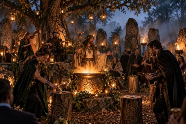 Soirée Triskele : druide, chaudron et menhirs celtiques
