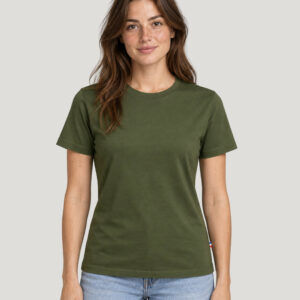 Tee-shirt femme relax fit fabriqué en France Hersch – vue 4