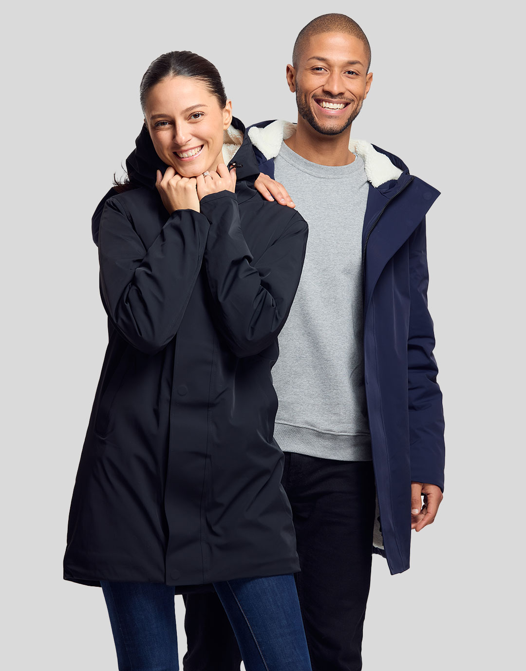 Parka longue intérieur sherpa Hoxton Parka longue intérieur sherpa Hoxton