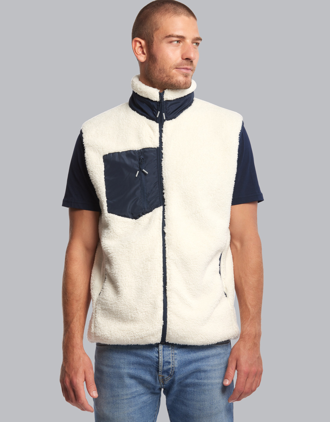 Bodywarmer sherpa homme Inuit Bodywarmer sherpa homme Inuit – vue 5