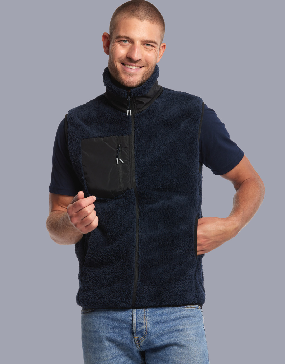 Bodywarmer sherpa homme Inuit Bodywarmer sherpa homme Inuit – vue 4