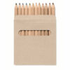 Etui fenêtre 12 crayons Arcolor
