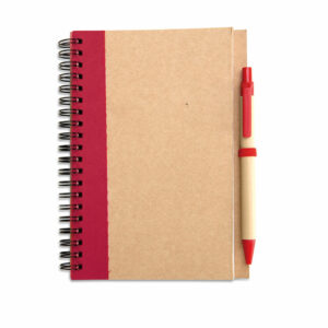 Bloc-notes recyclé et stylo Sonora Plus – vue 4