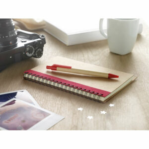 Bloc-notes recyclé et stylo Sonora Plus – vue 2