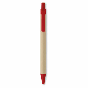 Stylo bille en PLA maïs/papier Cartoon – vue 3