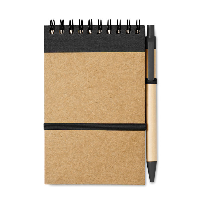Bloc-notes recyclé et stylo Sonora Bloc-notes recyclé et stylo Sonora