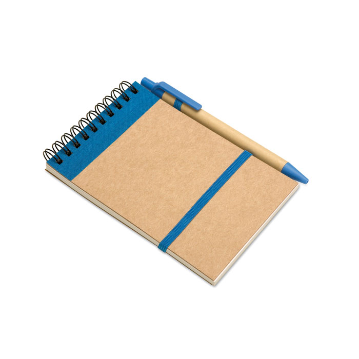 Bloc-notes recyclé et stylo Sonora Bloc-notes recyclé et stylo Sonora – vue 3