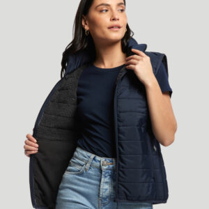 Bodywarmer femme intérieur sherpa Jasmine