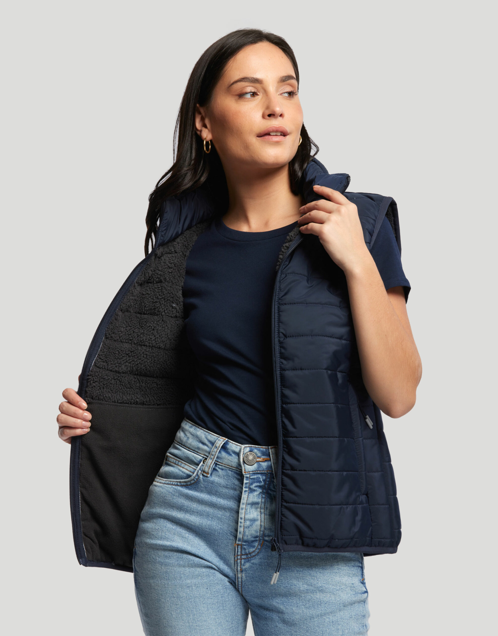 Bodywarmer femme intérieur sherpa Jasmine Bodywarmer femme intérieur sherpa Jasmine