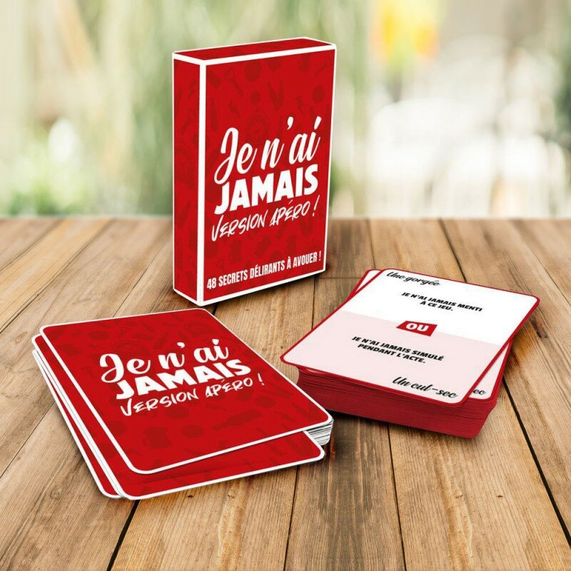 Jeu Apéro Humoristique - Je n'ai Jamais Version Apéro Jeu Apéro Humoristique - Je n'ai Jamais Version Apéro