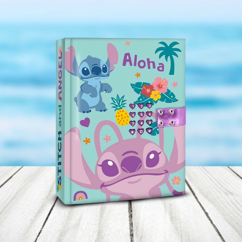 Journal Intime Stitch & Angel Disney Aloha à Code Secret Journal Intime Stitch & Angel Disney Aloha à Code Secret