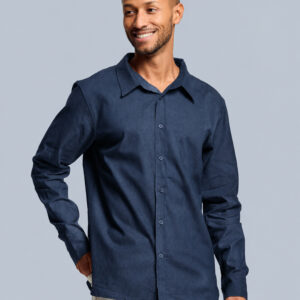 Chemise en denim homme fabriquée en France Kant