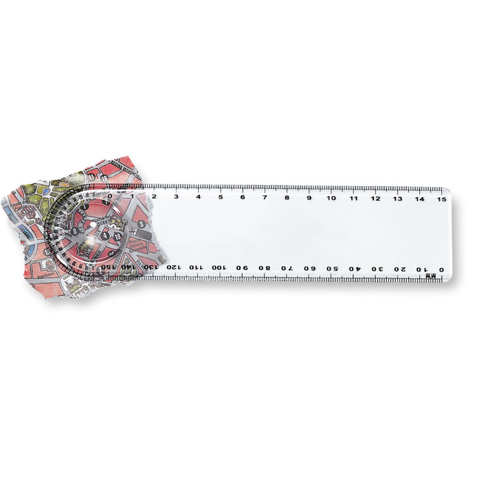 Règle transparente avec loupe Lasta Règle transparente avec loupe Lasta