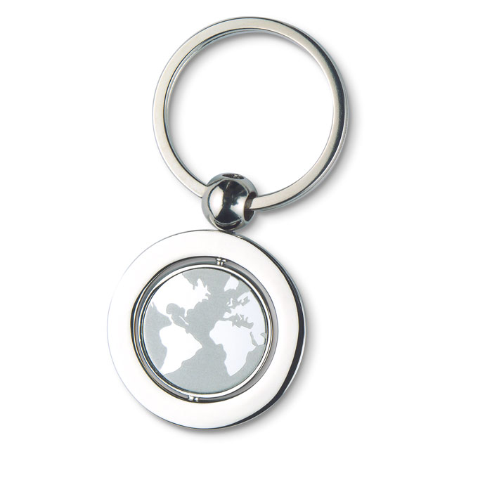 – Porte-clés métal Globy – Porte-clés métal Globy