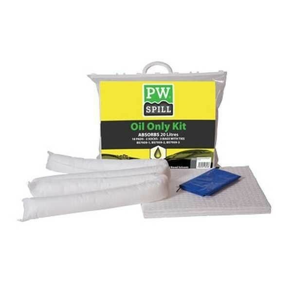 Kit absorbant 20 L pour huile Portwest SM60 Kit absorbant 20 L pour huile Portwest SM60
