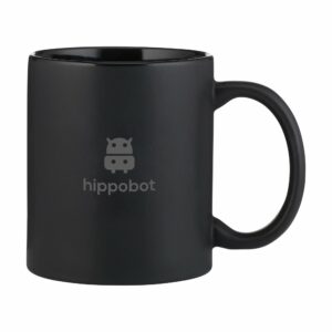 Kitty Mug Matt Black 350 ml