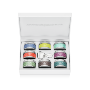 La Collection A. Ducasse bio - Coffret 8 miniatures + cuillère - 143gr Kusmi Tea