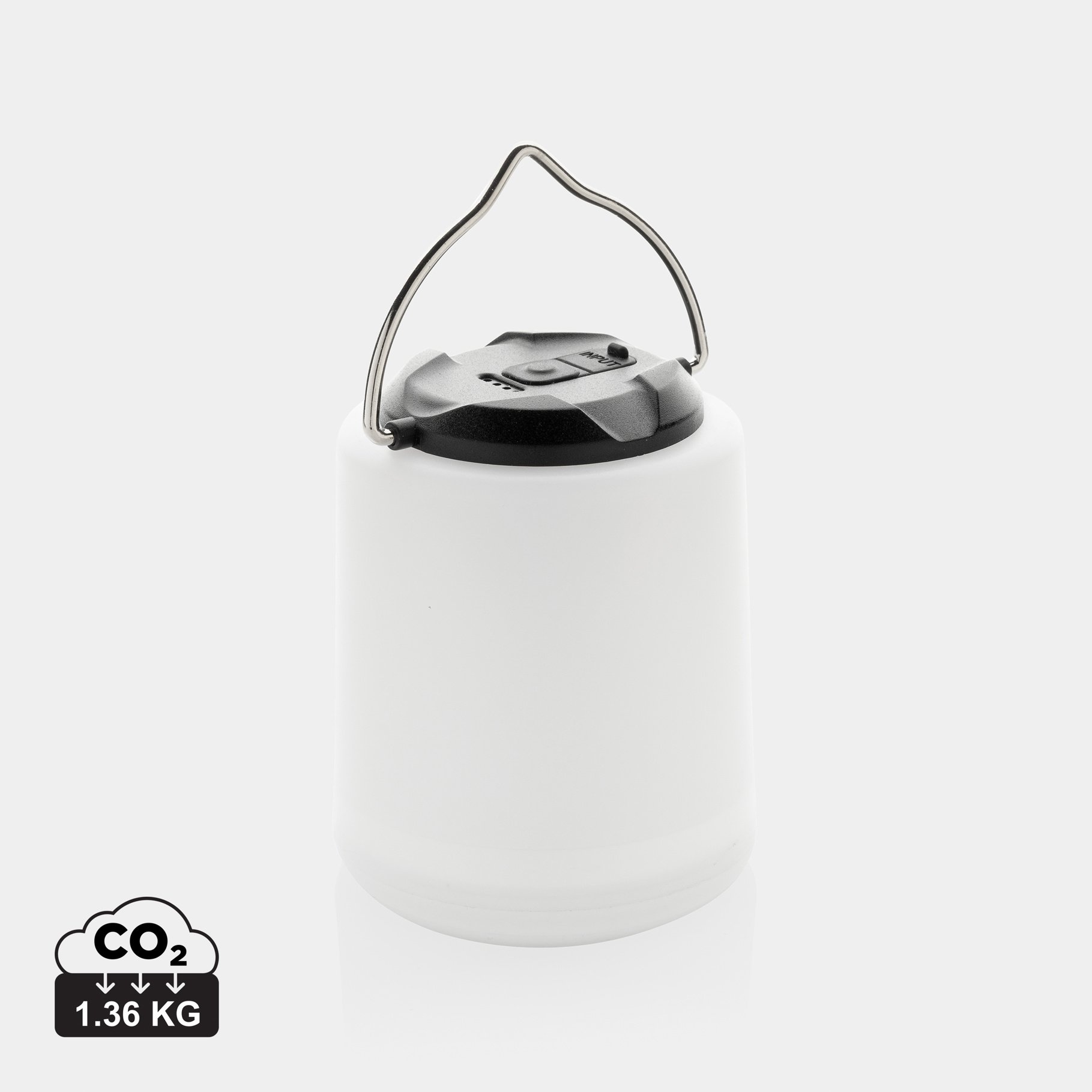 Lampe de table rechargeable en plastique recyclé RCS Limio Lampe de table rechargeable en plastique recyclé RCS Limio