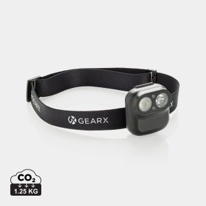 Lampe frontale avec capteur de mouvement en ABS RCS Gear X
